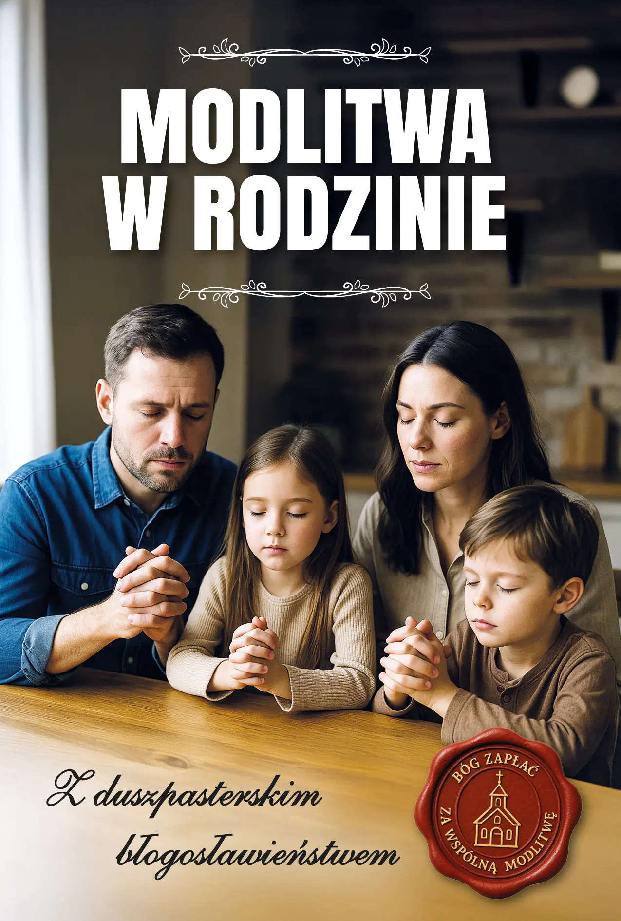 Książka - Modlitwa w rodzinie. Z duszpasterskim błogosławieństwem
