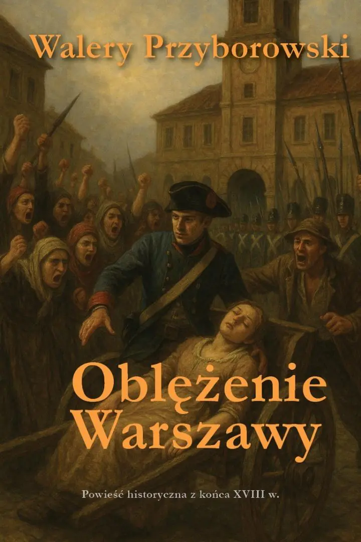 Książka - Oblężenie Warszawy - powieść historyczna