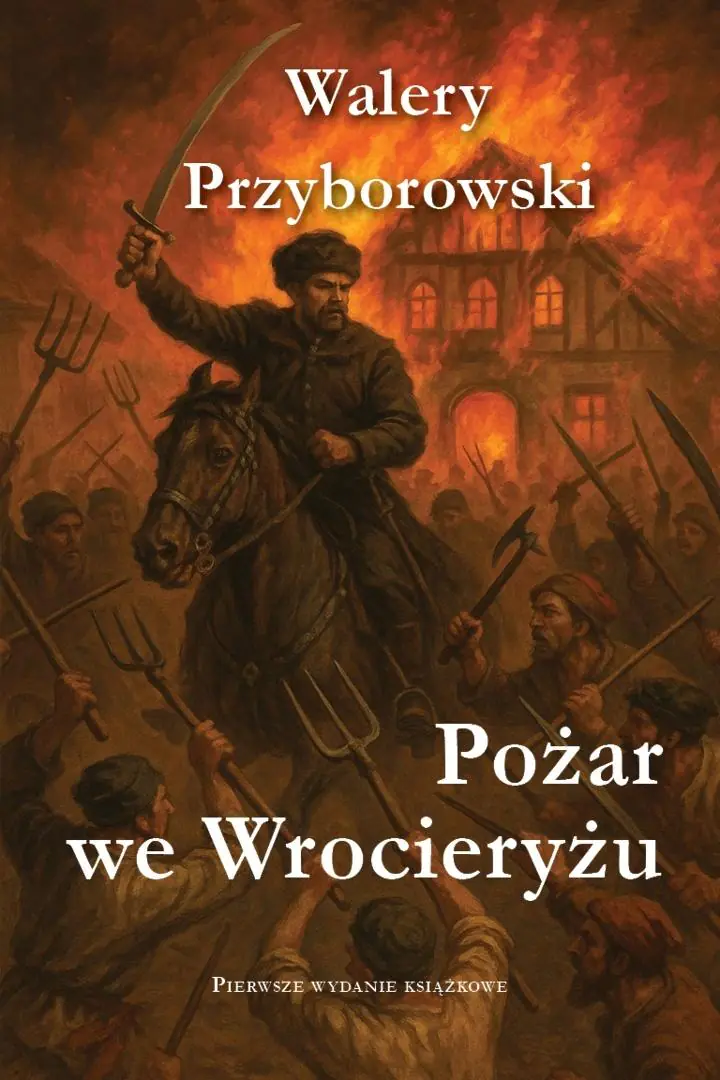 Książka - Pożar we Wrocieryżu