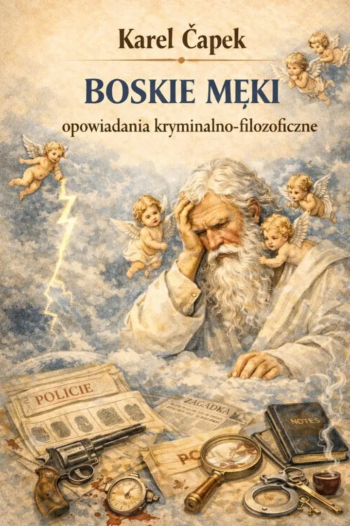 Książka - Boskie męki - opowiadania kryminalno-filozoficzne