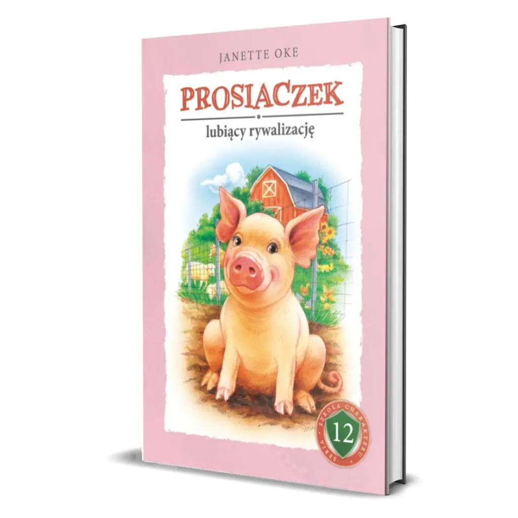 Książka - Prosiaczek lubiący rywalizację