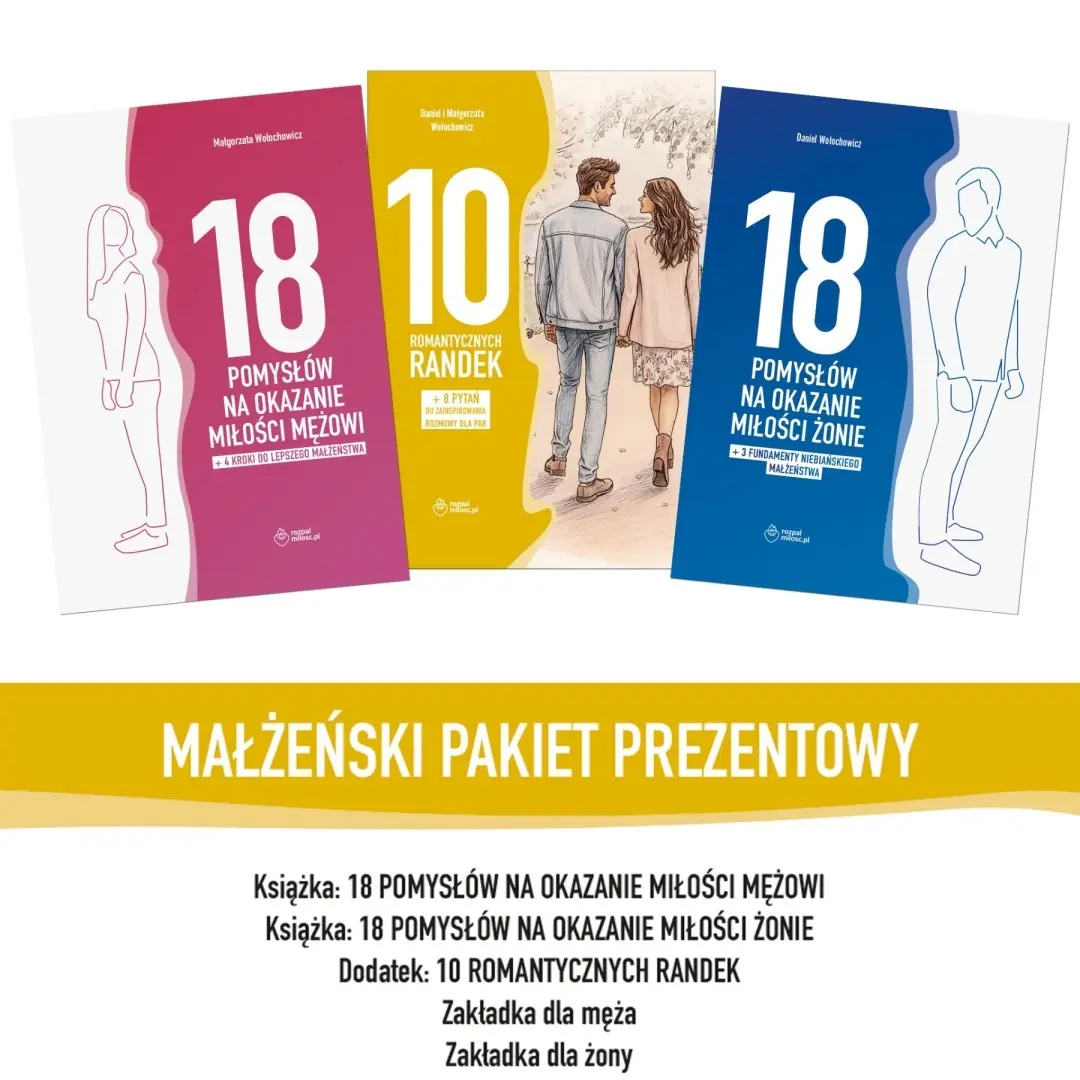 Książka - Pakiet dla małżeństw: 18 pomysłów na okazanie...