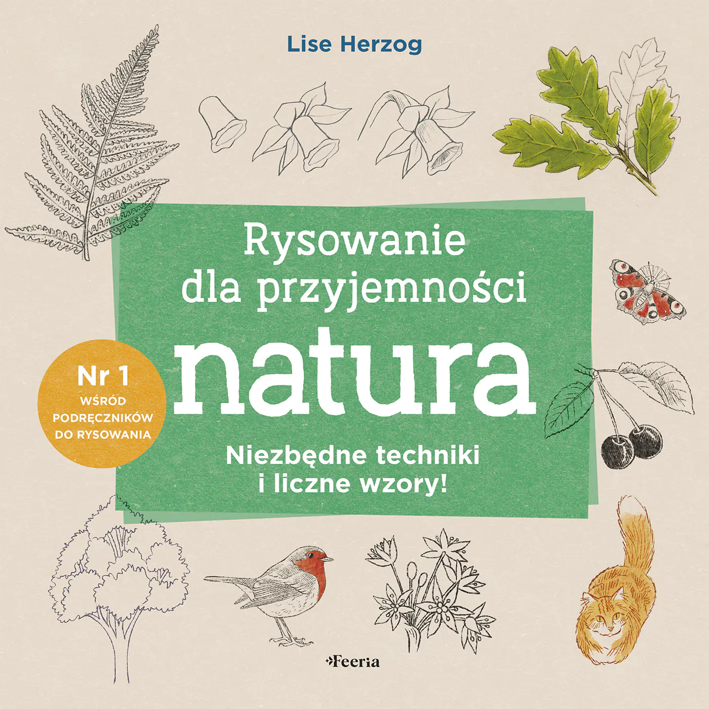 Książka - Rysowanie dla przyjemności. Natura