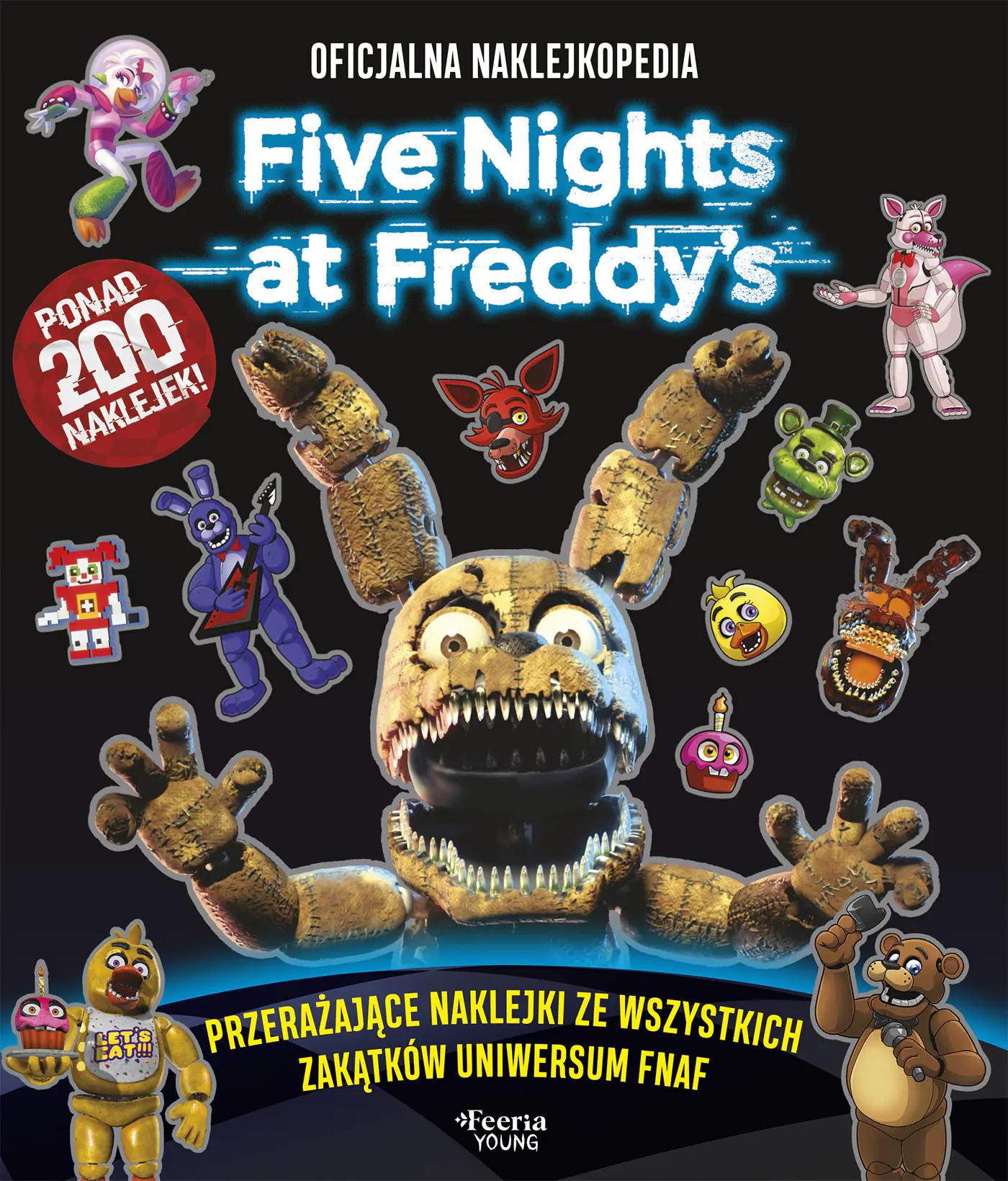 Książka - Five Nights at Freddy`s. Naklejkopedia