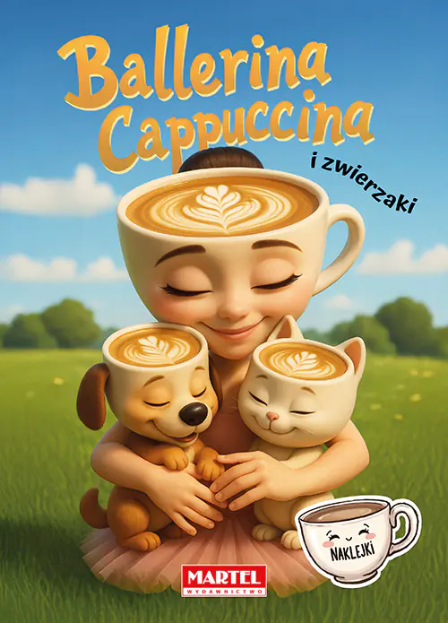 Książka - Kolorowanka Ballerina Cappuccina i zwierzaki