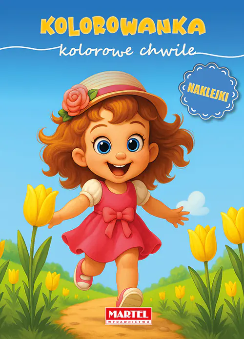 Książka - Kolorowe chwile z naklejkami