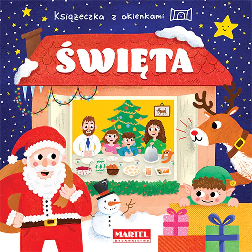 Książka - Książeczka z okienkami. Święta