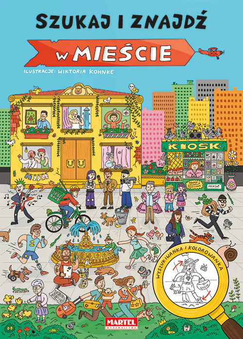 Książka - W mieście. Szukaj i znajdź