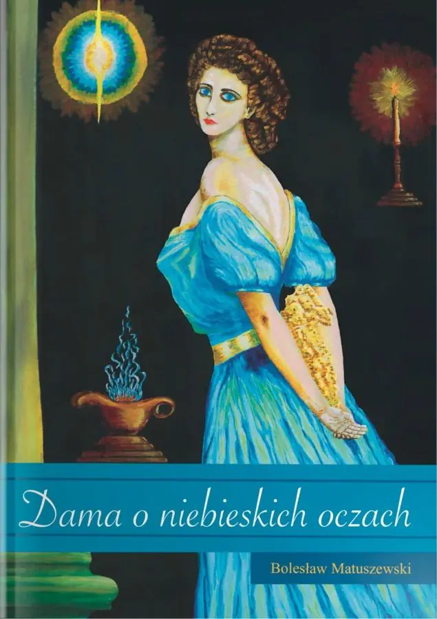 Książka - Dama o niebieskich oczach