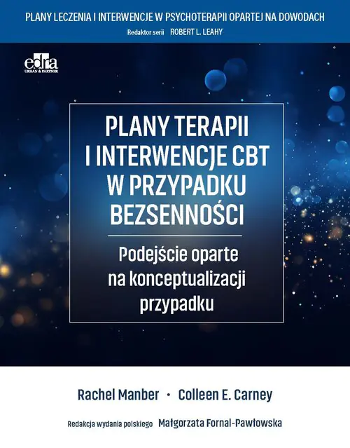Książka - Plany terapii i interwencje CBT w przypadku bezsenności