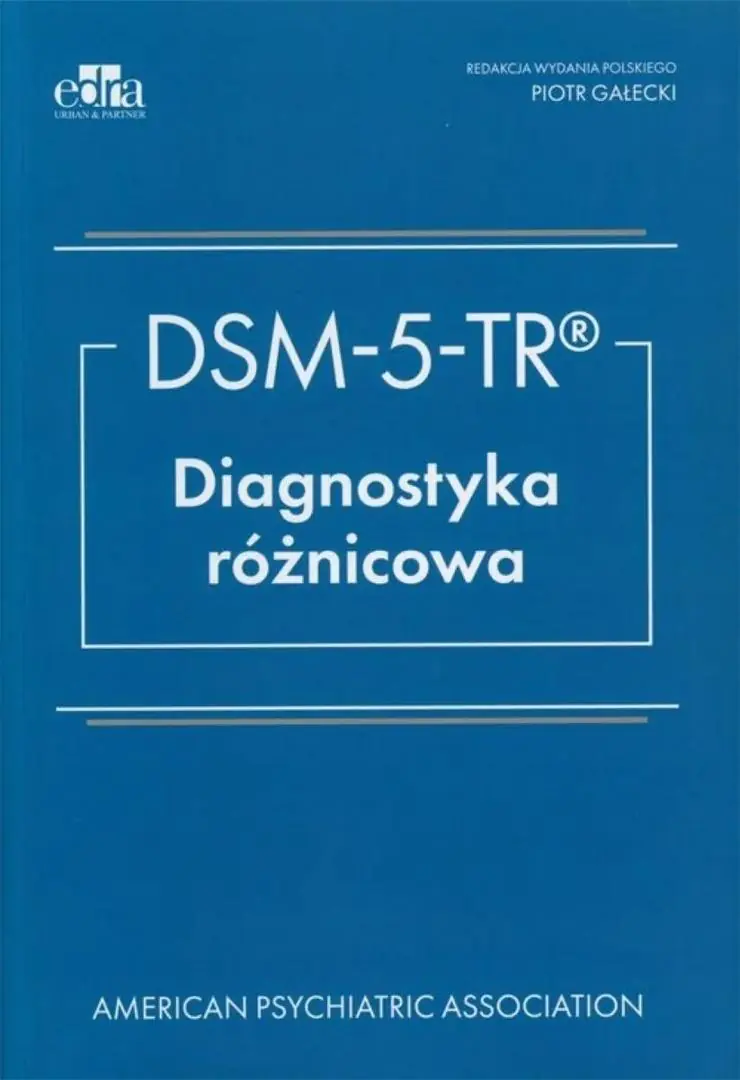 Książka - DSM- V- TR Diagnostyka różnicowa