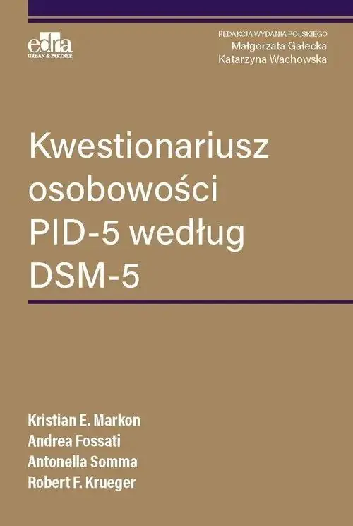 Książka - Kwestionariusz osobowości PID-5 według DSM-5