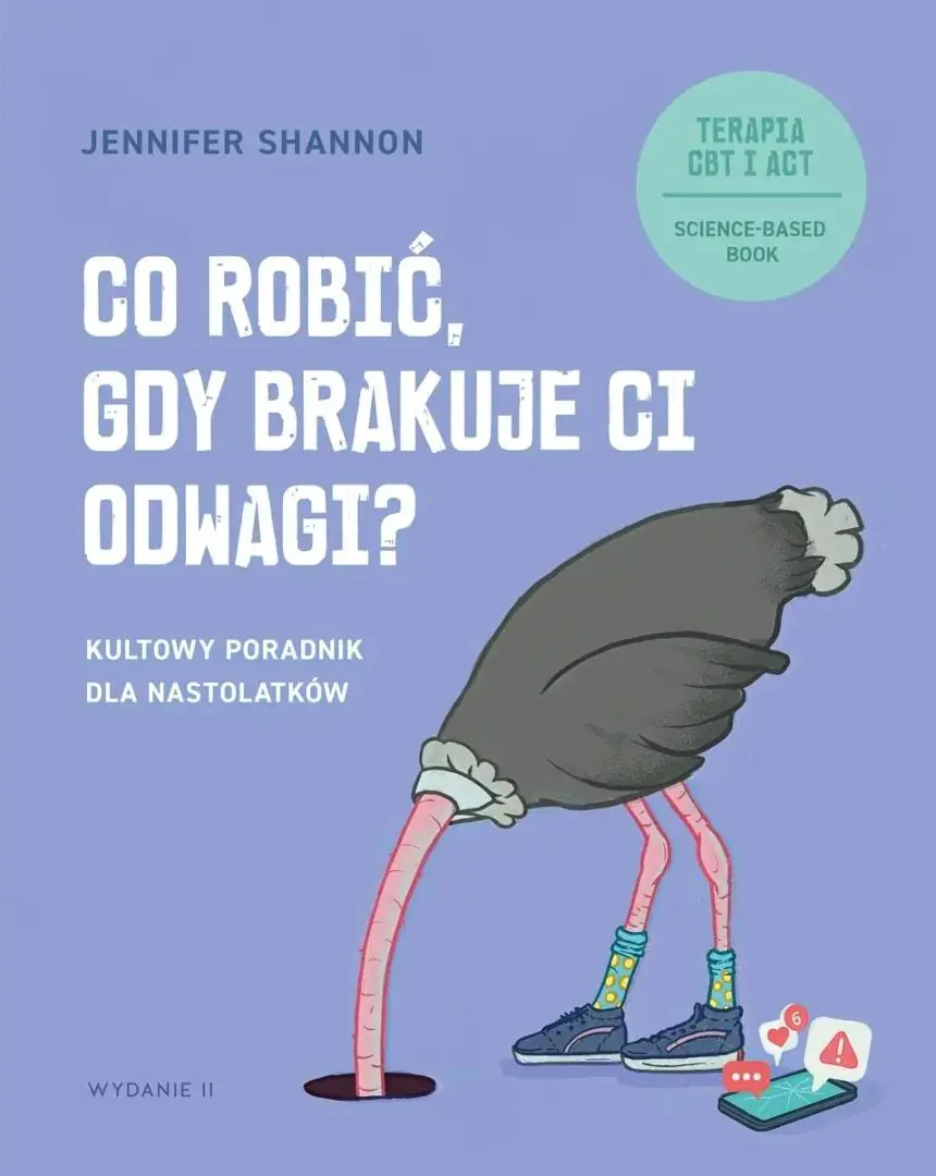 Książka - Co robić, gdy brakuje ci odwagi? Kultowy poradnik dla nastolatków
