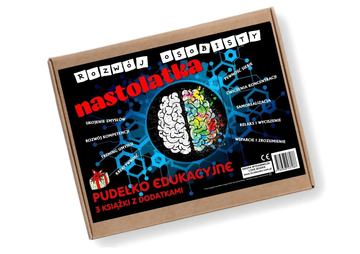Książka - Rozwój osobisty nastolatka. Pudełko edukacyjne