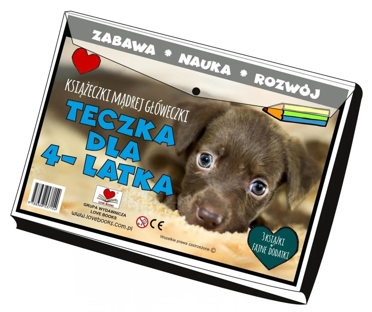 Książka - Teczka dla 4 latka. Książeczki mądrej główeczki