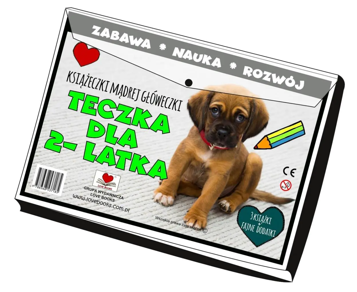 Książka - Teczka dla 2 latka. Książeczki mądrej główeczki