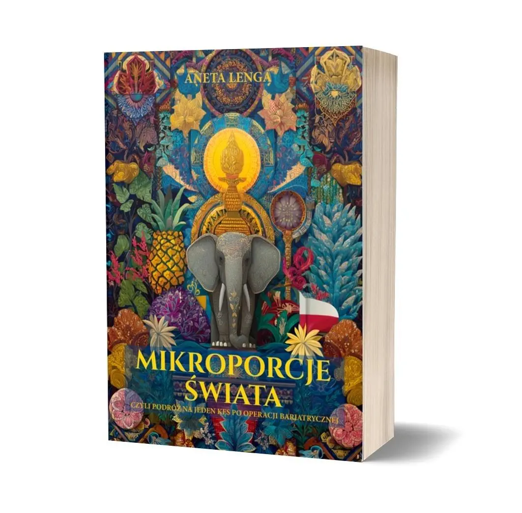 Książka - Mikroporcje świata czyli podróż na jeden kęs po operacji bariatrycznej