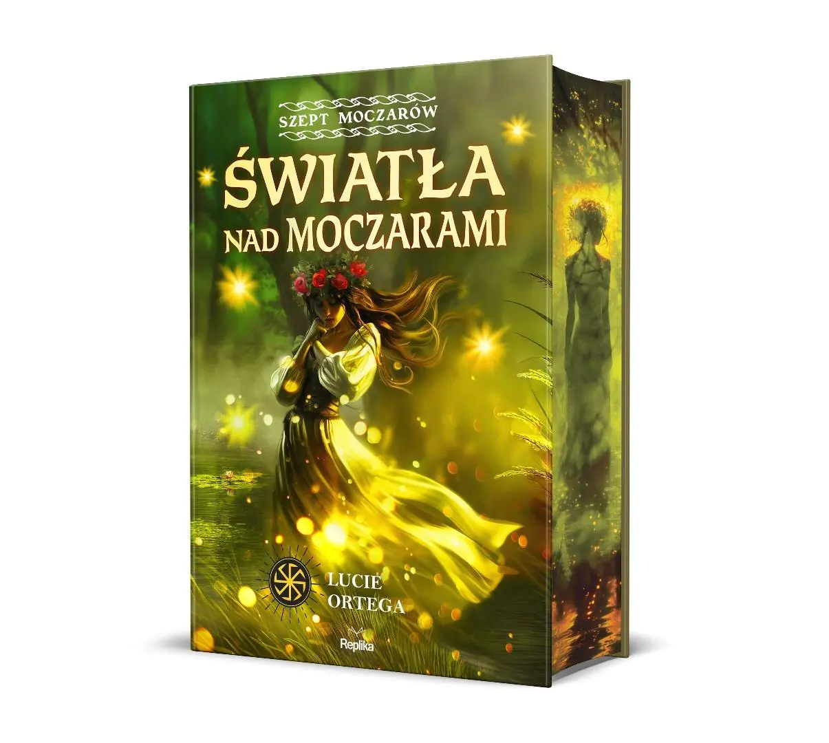 Książka - Światła nad moczarami. Szept moczarów. Tom 1 (barwione brzegi)