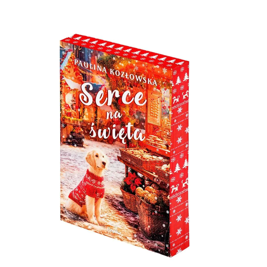 Książka - Serce na święta (barwione brzegi)