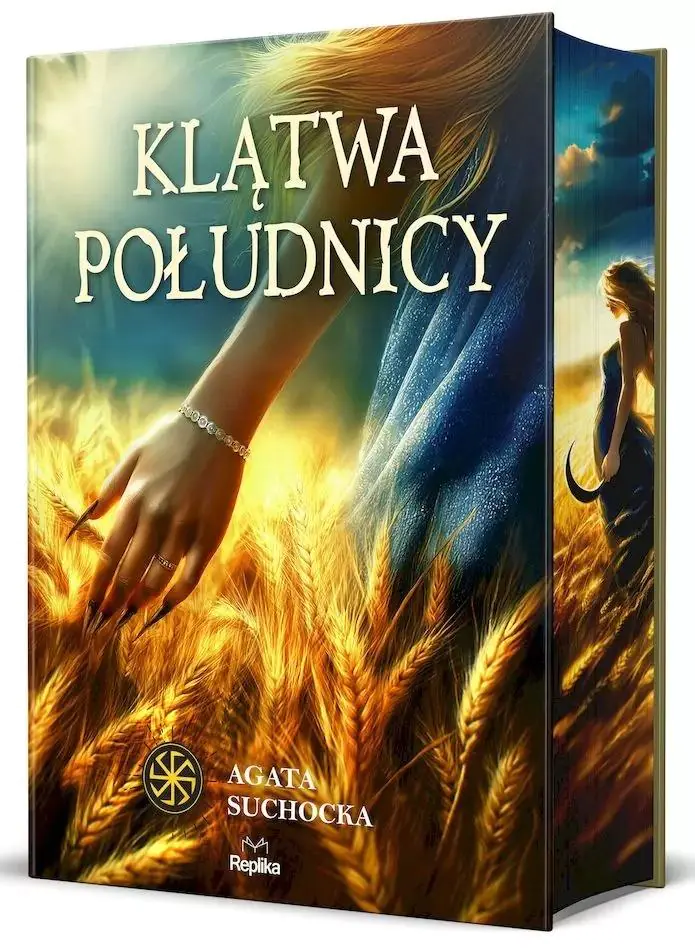 Książka - Klątwa południcy (barwione brzegi)