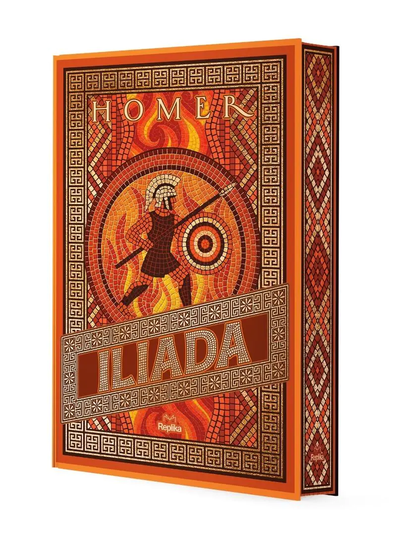 Książka - Iliada (barwione brzegi)