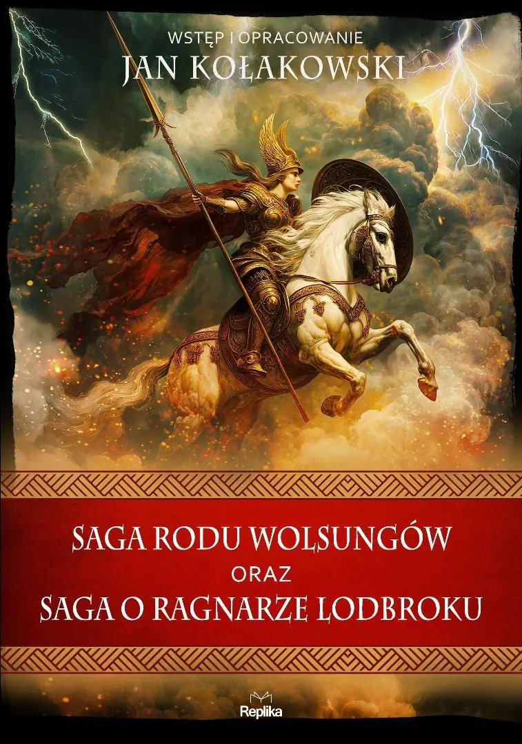 Książka - Saga rodu Wolsungów oraz Saga o Ragnarze Lodbroku