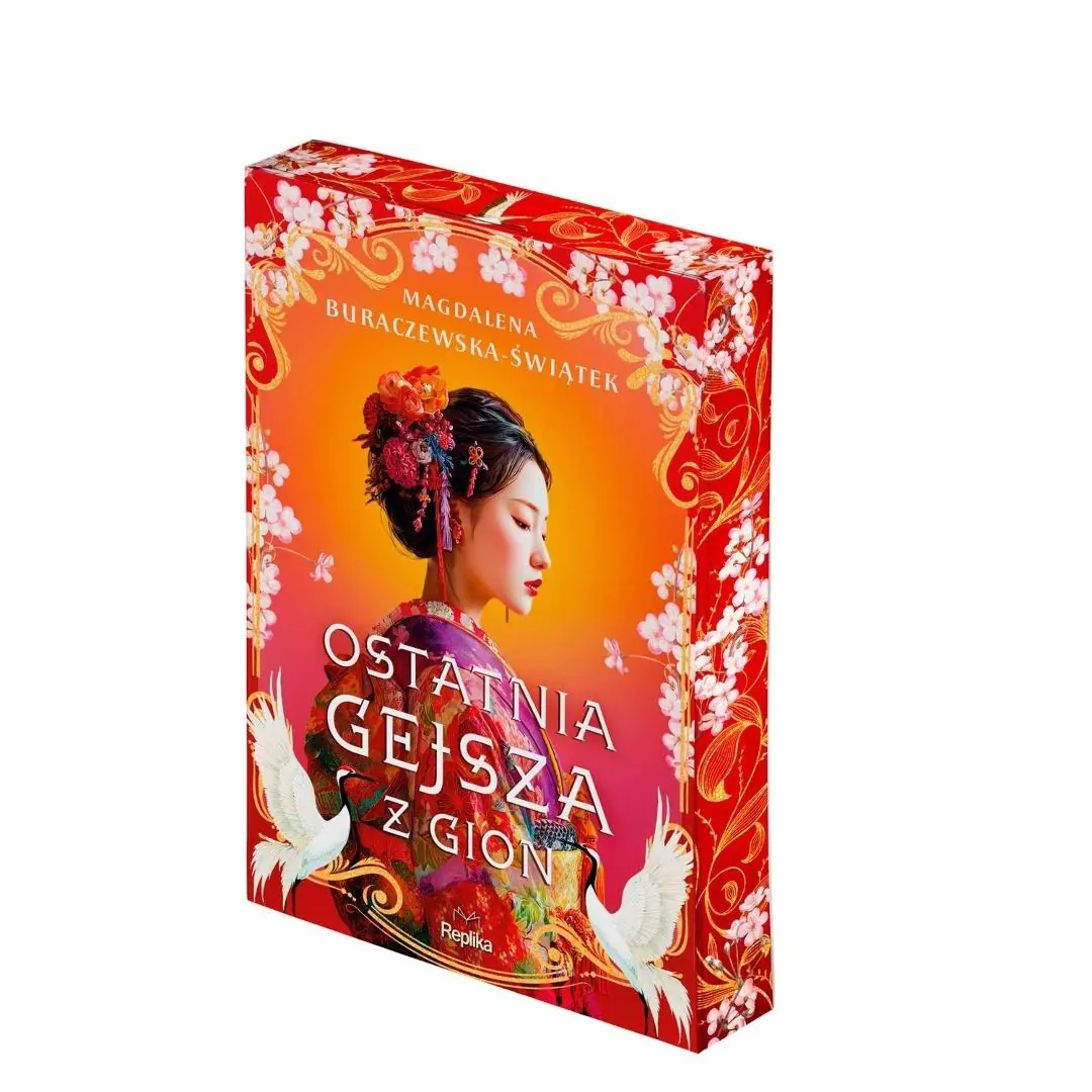 Książka - Ostatnia gejsza z Gion (barwione brzegi)