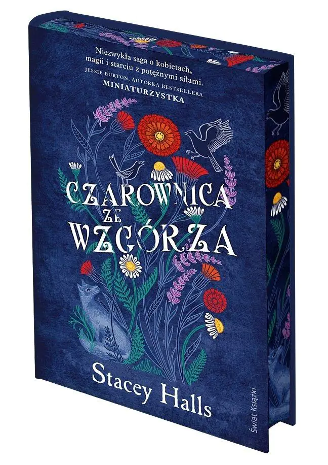 Książka - Czarownica ze wzgórza. Edycja kolekcjonerska (barwione brzegi)