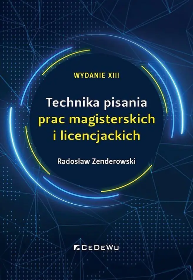 Książka - Technika pisania prac magisterskich..
