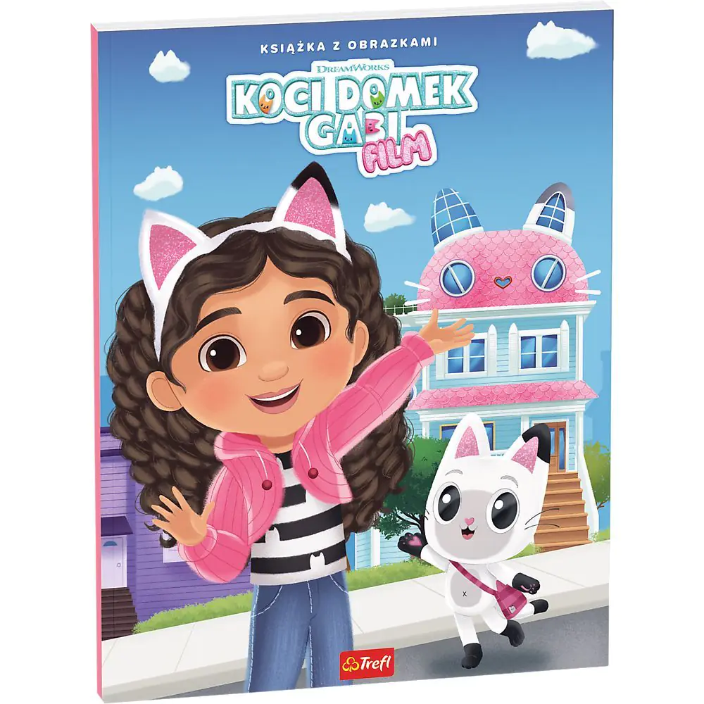 Książka - Koci Domek Gabi Film. Książka z obrazkami