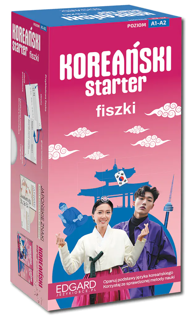 Książka - Koreański. Starter. Fiszki