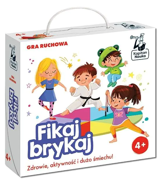Książka - Fikaj, brykaj. Gra ruchowa