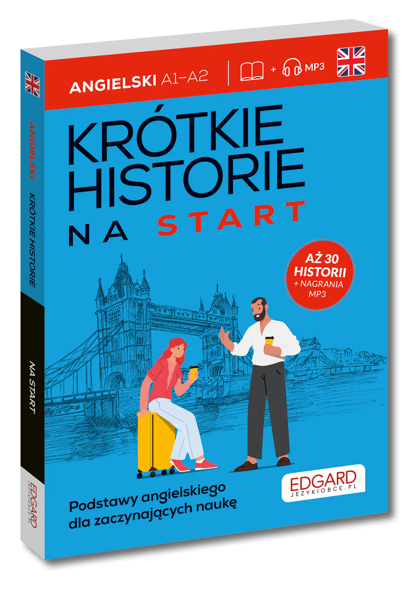 Książka - Angielski. Krótkie historie na start
