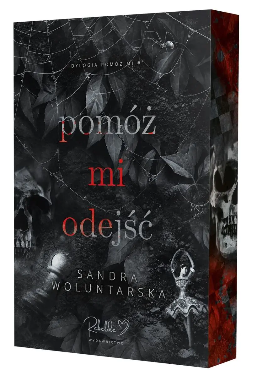 Książka - Pomóż mi odejść. Pomóż mi. Tom 1 (barwione brzegi)