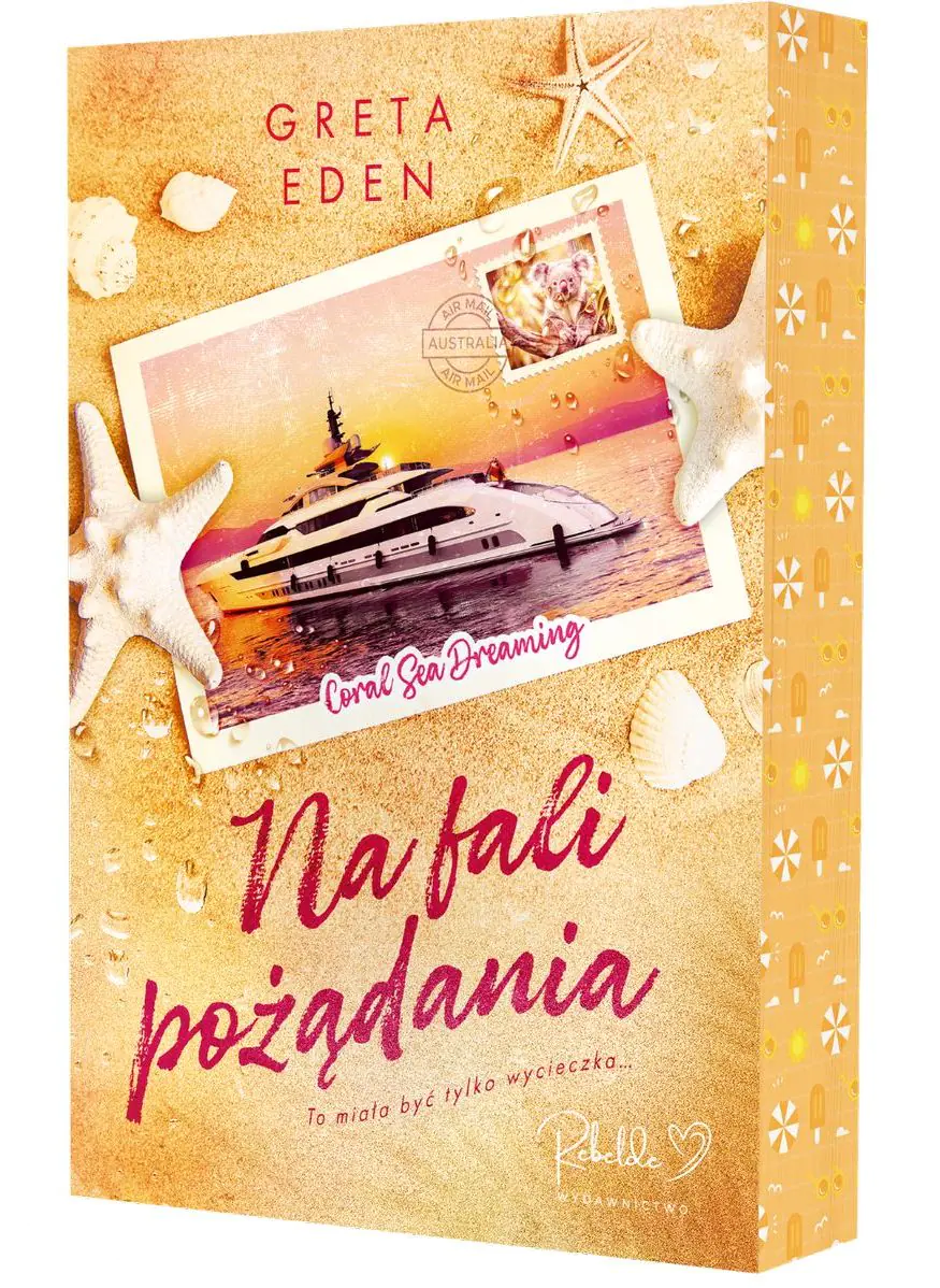 Książka - Na fali pożądania (ilustrowane brzegi)