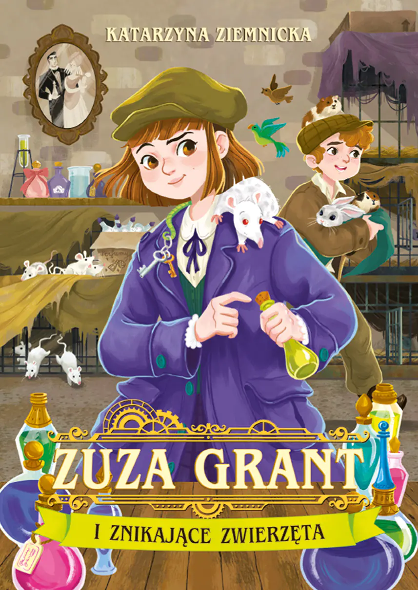 Książka - Zuza Grant i znikające zwierzęta