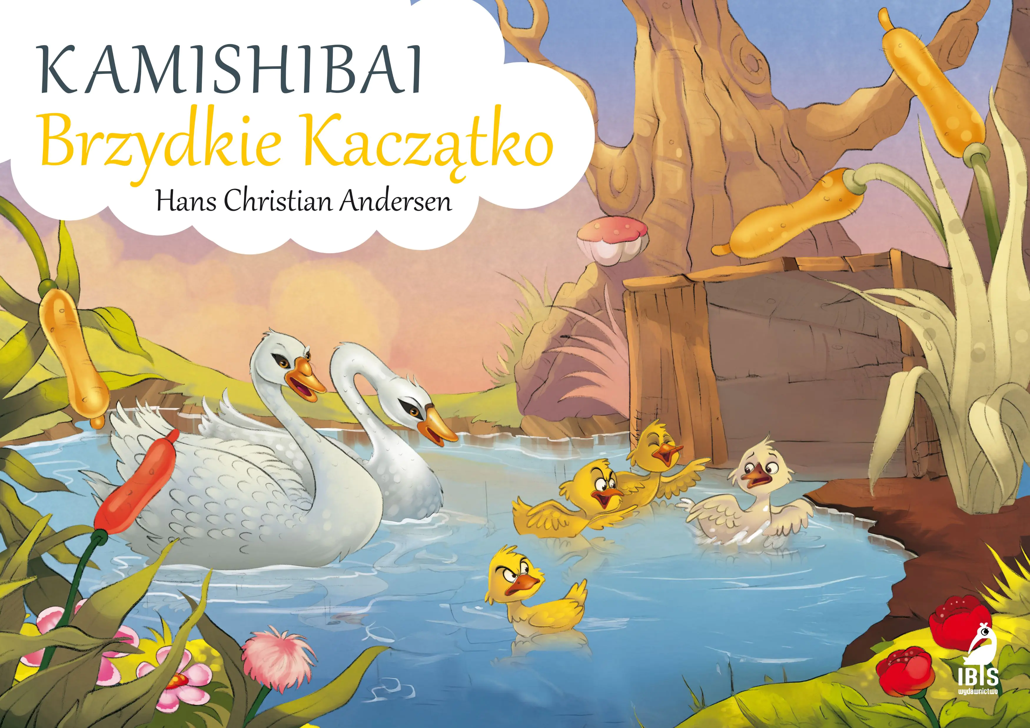 Książka - Brzydkie kaczątko. Kamishibai