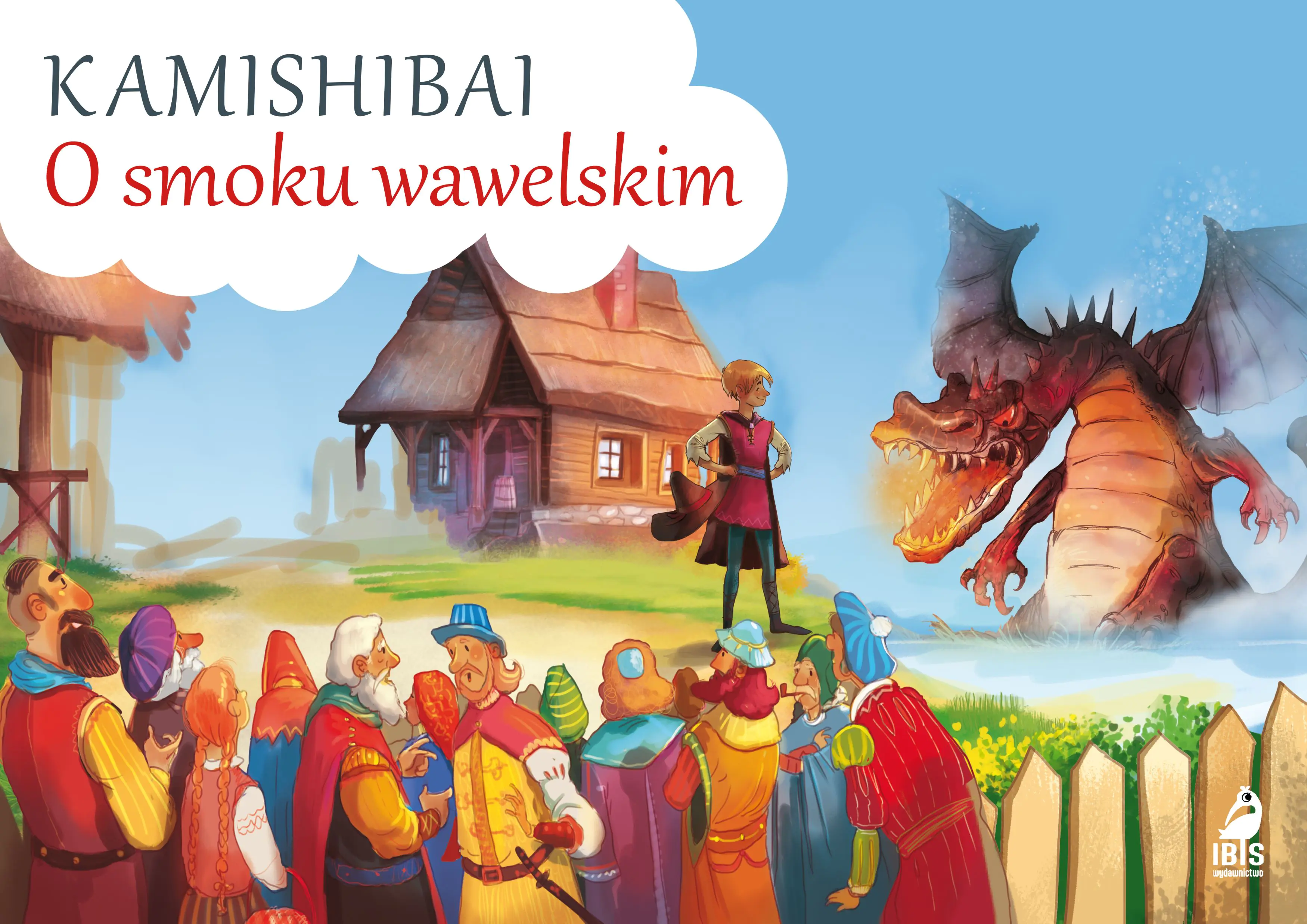 Książka - O smoku wawelskim. Kamishibai