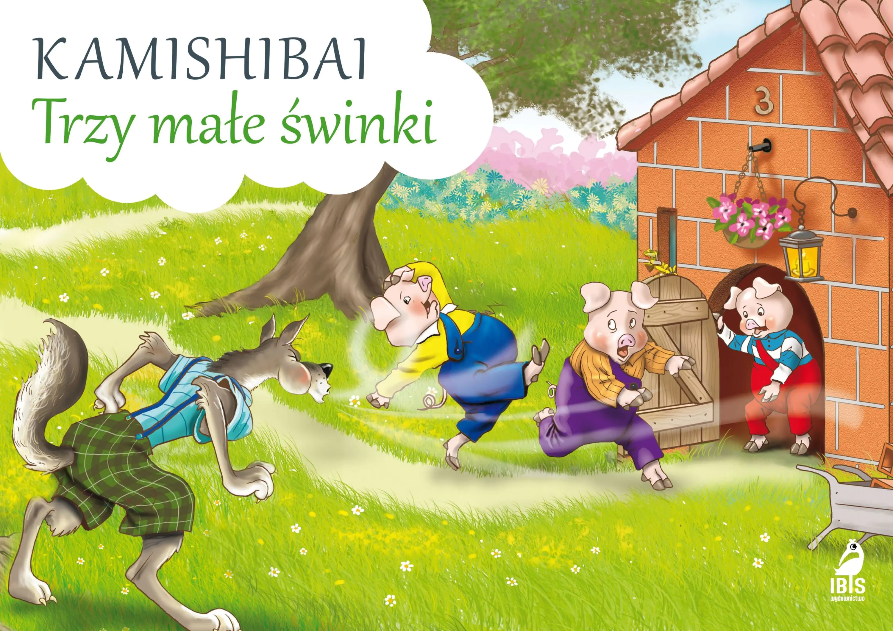 Książka - Trzy małe świnki. Kamishibai
