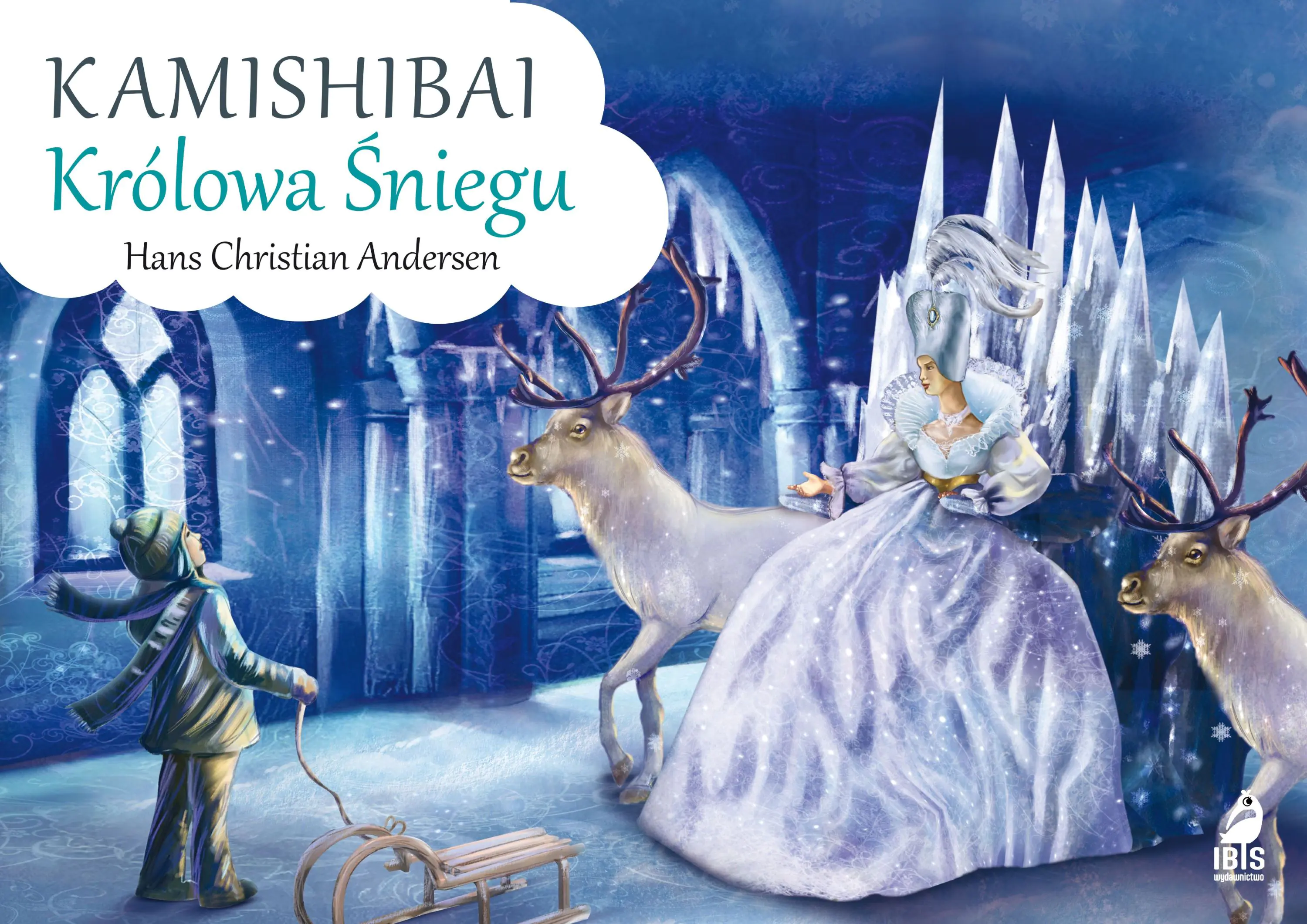 Książka - Królowa Śniegu. Kamishibai