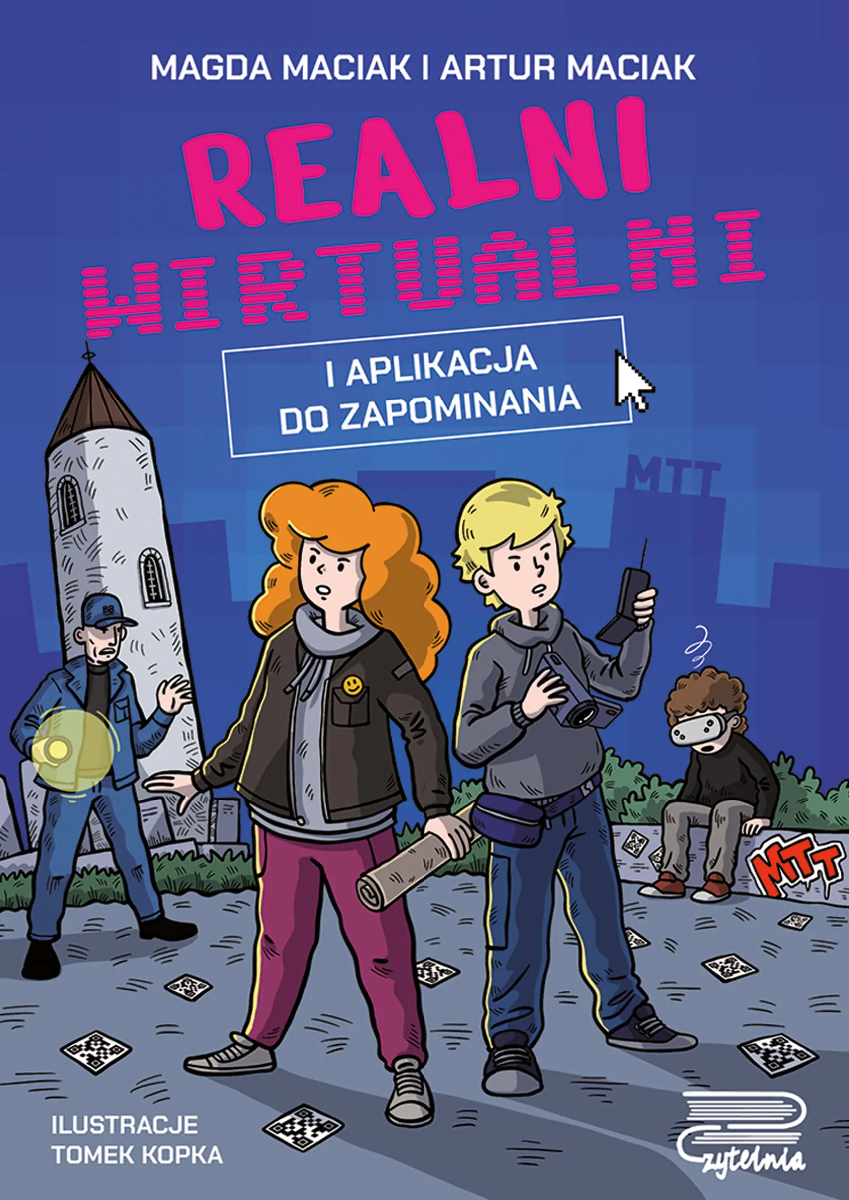Książka - Realni wirtualni. I aplikacja do zapominania