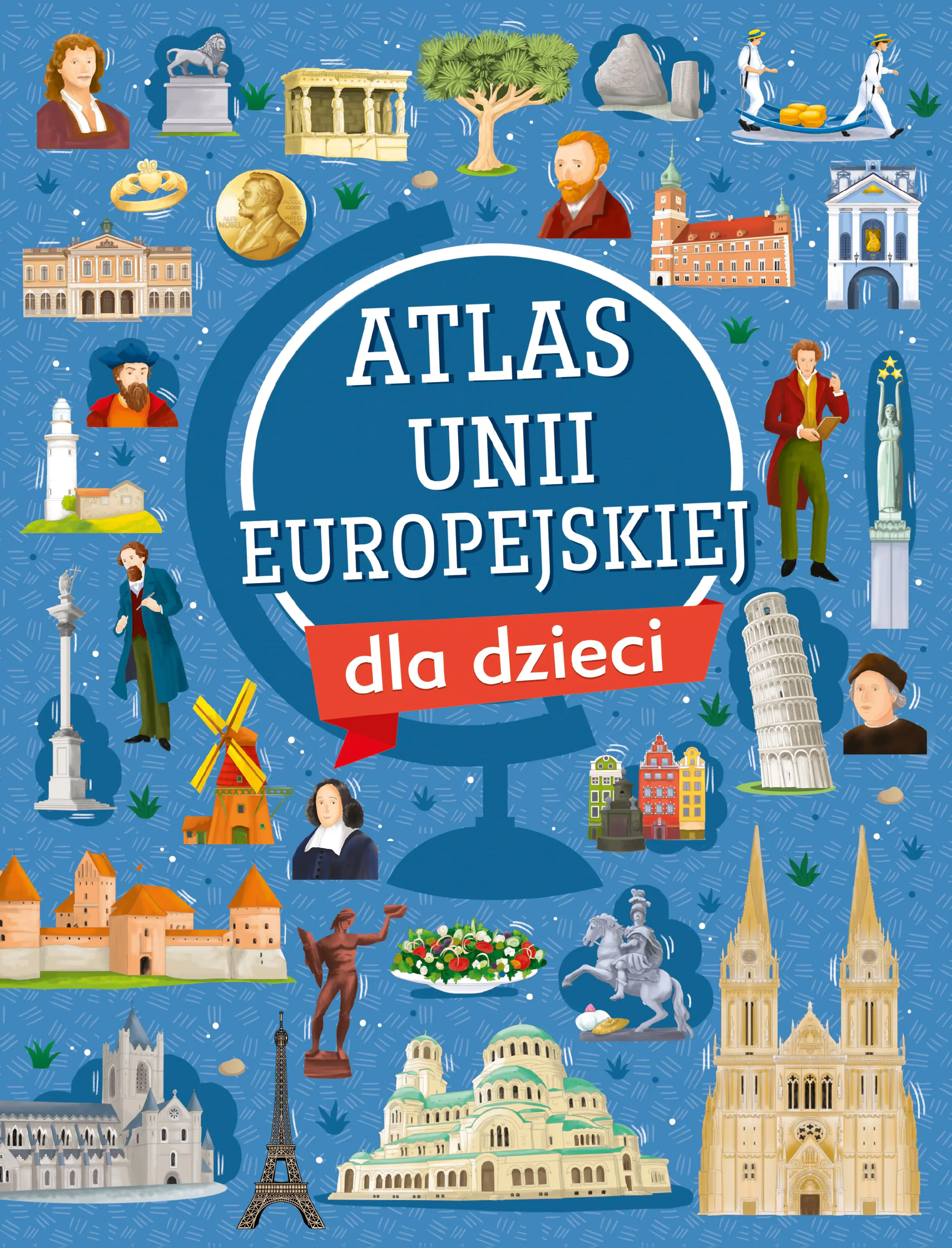 Książka - Atlas Unii Europejskiej dla dzieci