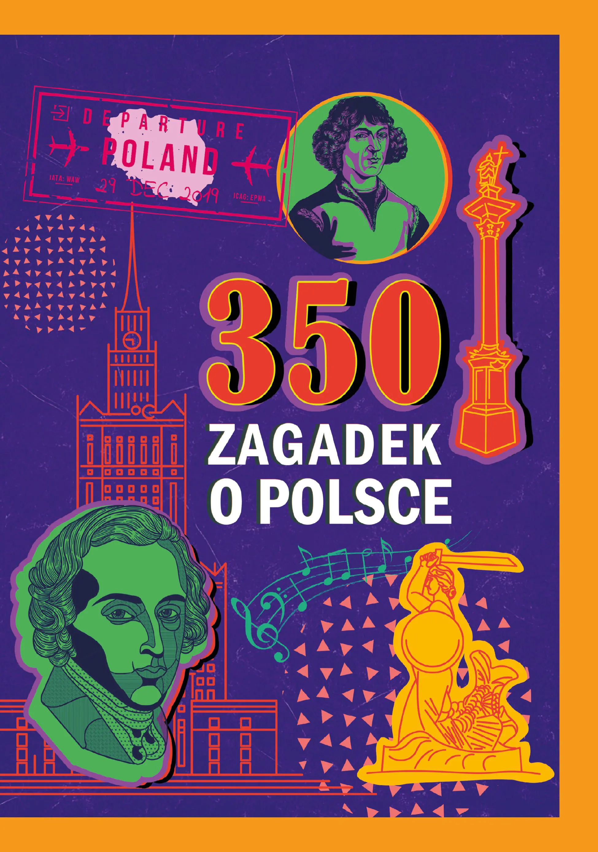 Książka - 350 zagadek o Polsce