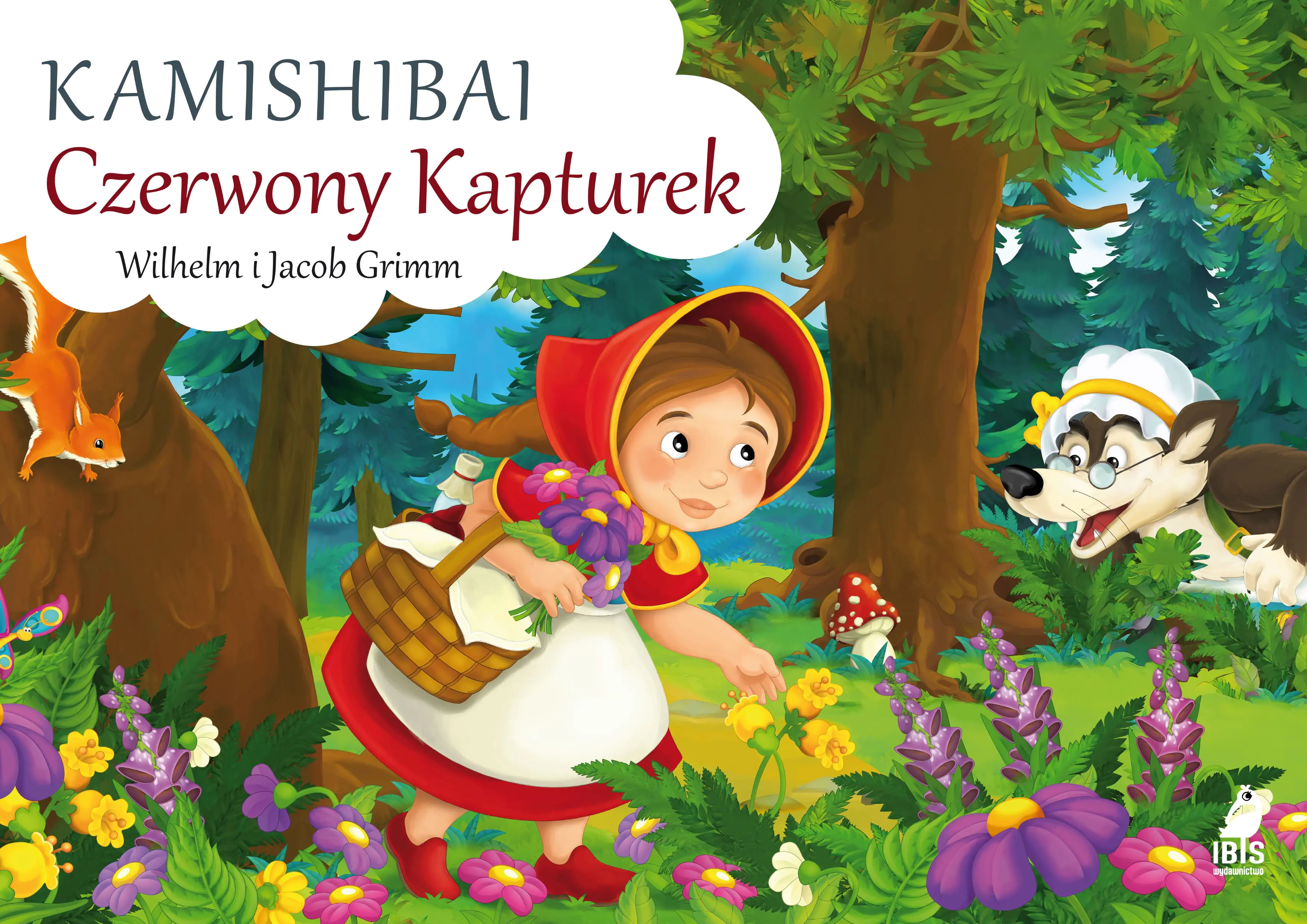 Książka - Czerwony Kapturek. Kamishibai