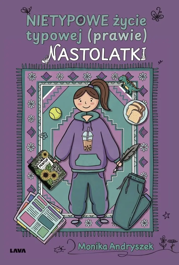 Książka - Nietypowe życie typowej (prawie) nastolatki