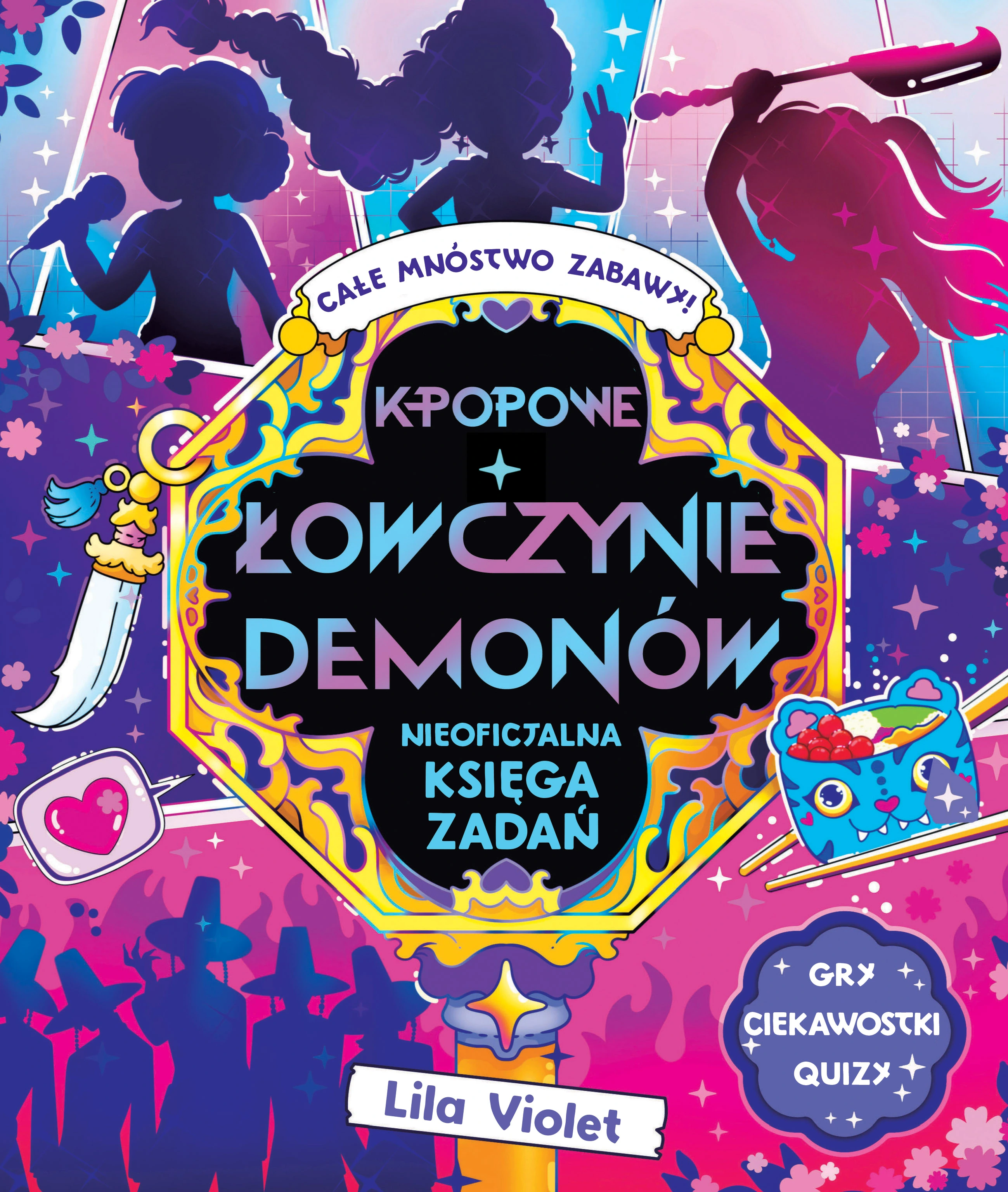 Książka - K-popowe łowczynie demonów. Nieoficjalna księga zadań