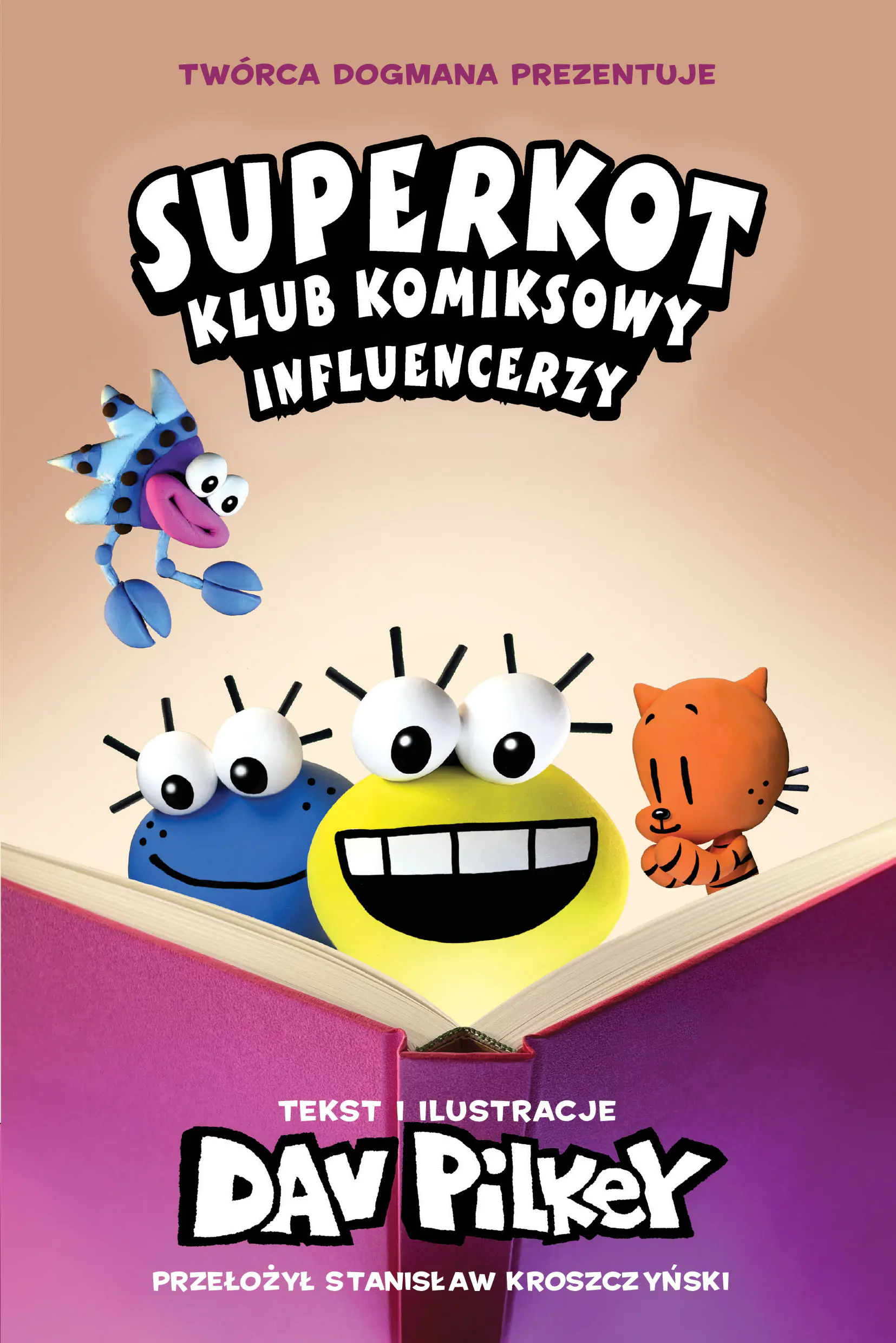 Książka - Influencerzy. Superkot. Klub komiksowy. Tom 5