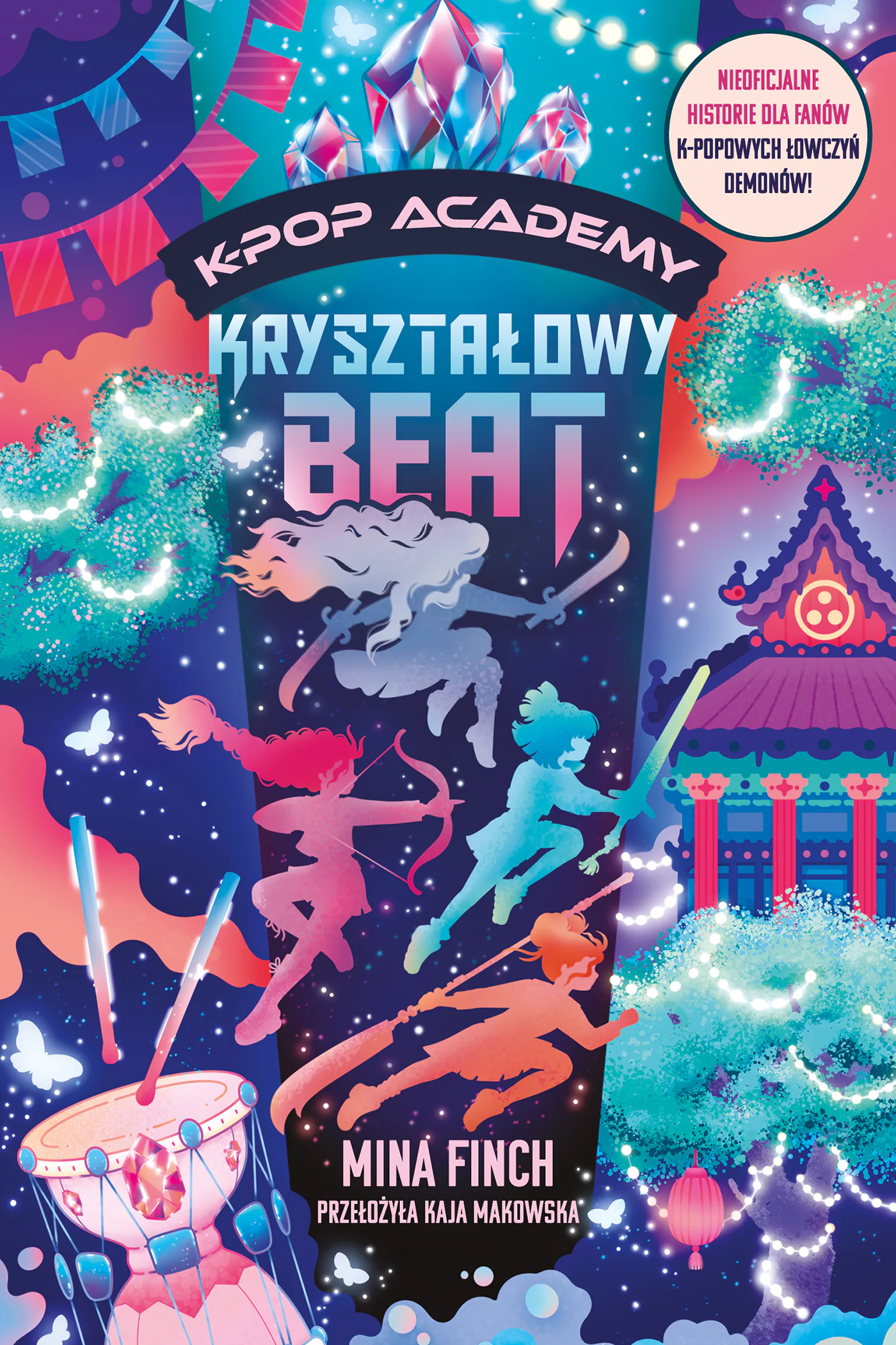 Książka - Kryształowy beat. K-Pop Academy. Tom 3