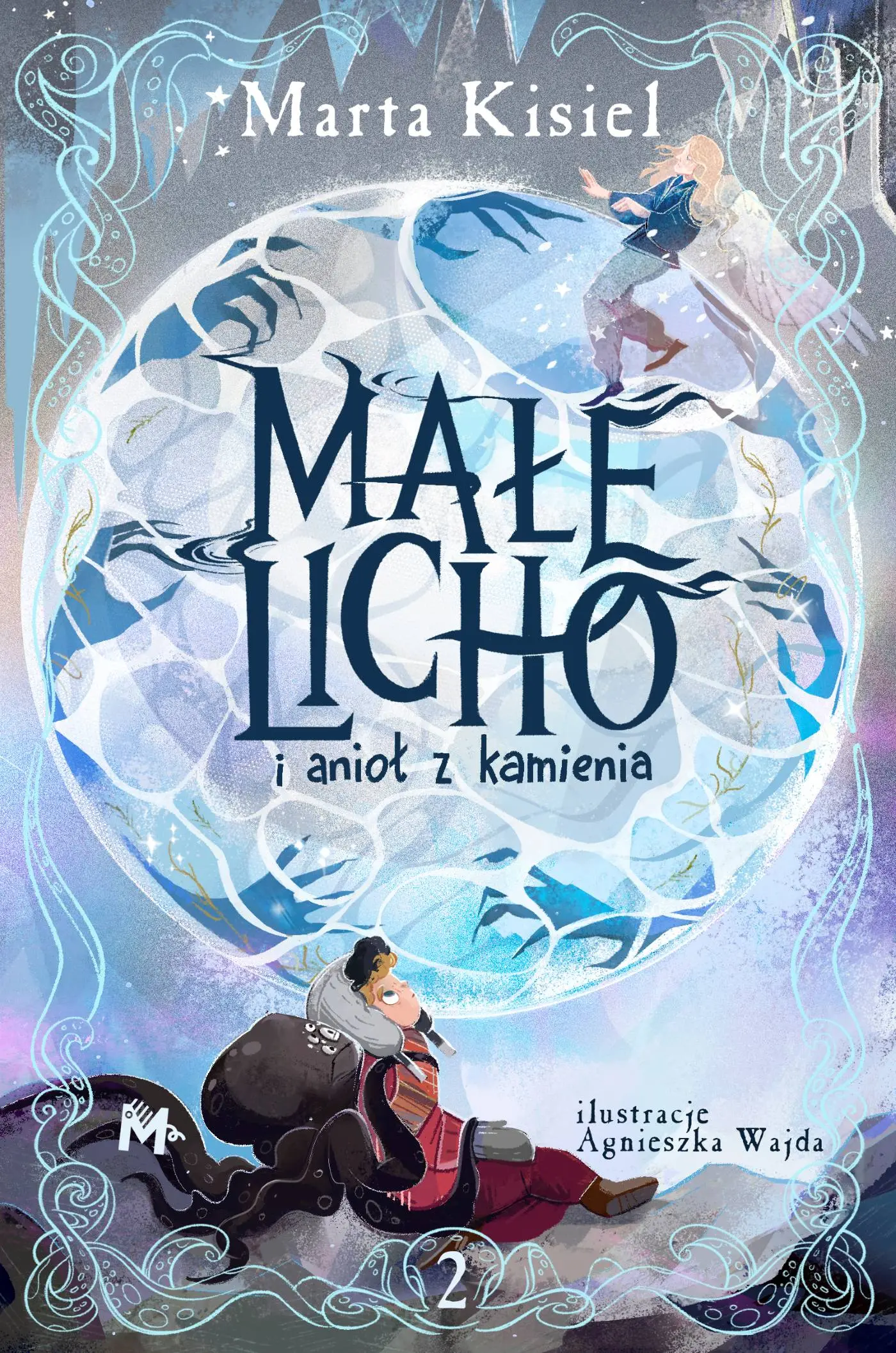Książka - Małe Licho i anioł z kamienia