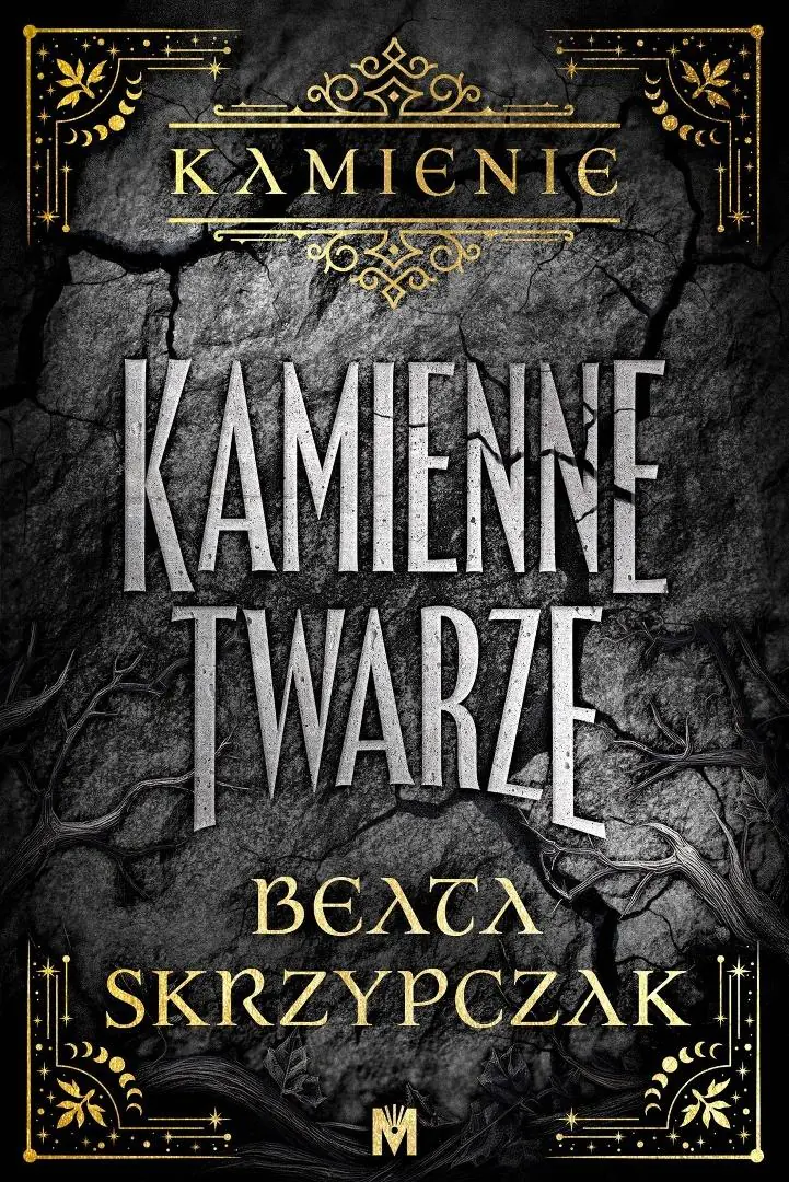 Książka - Kamienne twarze. Seria Kamienie. Tom 1 (barwione brzegi)